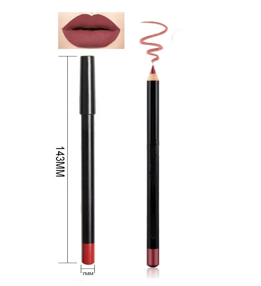 HEYAMO Lapiz Labial Indeleble Trousse Maquillage Creamy Lip Liner Pencil Make Your Own Lip Gloss Line Lipliner Liners Beauty