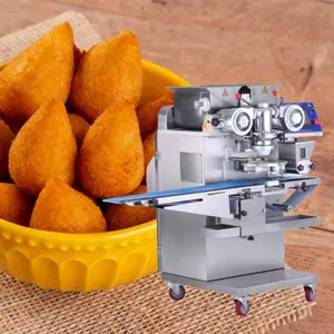 Berühmte Marke PLC Coxinha Maker Making Machine Kubba Kebbeh Verkrustungs-und Umform maschine für die Fabrik