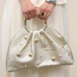 Luxury Woven Handmade Rhinestone Evening Party <b>Clutch</b> Bag Sparkling women's tote bags Fashion ladies <b>wedding</b> Party bags handbags - Product Image 2