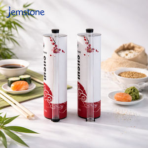 Custom Design Sushi paper tube Food Grade <b>Kraft</b> Cardboard Cylinder Packaging <b>Box</b> Protein Powder Paper Tube Container - Product Image 4