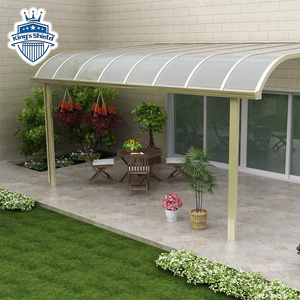 Soporte metálico de aluminio <span class=keywords><strong>para</strong></span> puerta, toldo de policarbonato <span class=keywords><strong>para</strong></span> balcón - Product Image 6