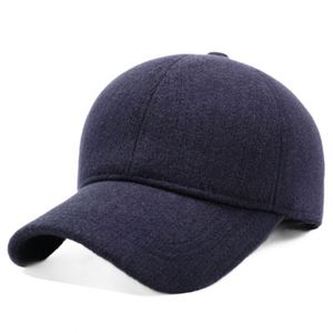 Gorro de Béisbol de Invierno, Cálido y Resistente al Frío, con Forro Polar, Protección para las Orejas, Gorro de Béisbol de Algodón Grueso para Hombre - Product Image 5