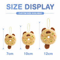 Produsen Gantungan Kunci Boneka Donat Custom Langsung dari Pabrik, OEM ODM untuk Merek Label Pribadi dan Pesanan Grosir