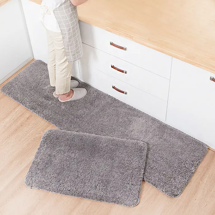 Kitchen mat household bedroom bedside carpet bathroom absorbent non slip mat