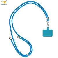 Support de téléphone portable réglable 2026 avec cordon universel, sangle de téléphone portable à bandoulière, mignon fermoir à homard, étui en nylon pour iPhone