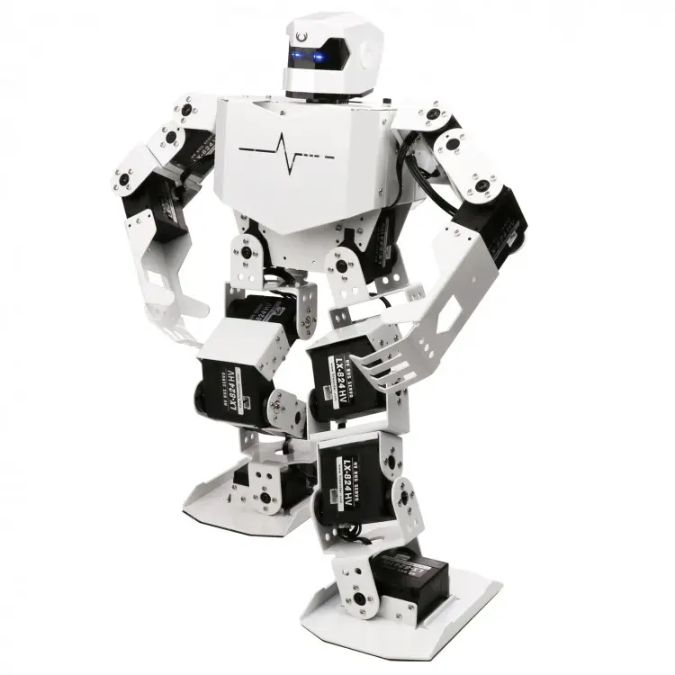 Robô robosoul h5s 16 dof, programável, educação, dança, robô