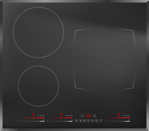 Table de cuisson à induction encastrable 3 brûleurs, panneau tactile en verre, affichage numérique, chauffage rapide, nettoyage facile, usage domestique - Product Image 6