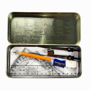 Articles de rentrée scolaire : Trousse de géométrie Acedomy personnalisable avec marque, idéale pour les élèves du primaire et du collège - Product Image 6