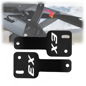 Girevole 40 pollici montaggio luci Kit luce lavoro supporti Antenna supporto montaggio per Can-am <span class=keywords><strong>Maverick</strong></span> X3 - Product Image 1