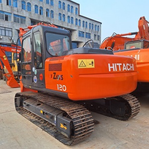 Petite pelleteuse Hitachi ZX120 d'occasion originale du Japon en état de fonctionnement à vendre - Product Image 3