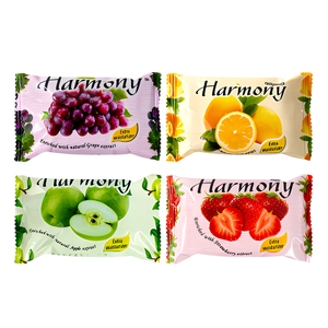 Harmony Lemon Beauty <strong>Soap</strong> 75g Extra Moisturizing Fruity <strong>Scent</strong> Gentle Cleansing Bath Bar <strong>Soap</strong> for Daily Body Face Washing - Product Image 2