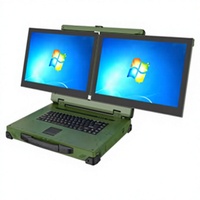 Laptop Tangguh Layar Ganda T730MW2 17,3 Inci Notebook Industri Layar Ganda