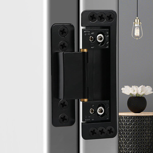 Bisagra Oculta Especial <span class=keywords><strong>de</strong></span> Aleación <span class=keywords><strong>de</strong></span> Zinc <span class=keywords><strong>para</strong></span> <span class=keywords><strong>Puertas</strong></span> <span class=keywords><strong>de</strong></span> <span class=keywords><strong>Madera</strong></span> con Marco Estrecho y Perfil <span class=keywords><strong>de</strong></span> Vidrio, Ajustable Bidimensional - Product Image 4