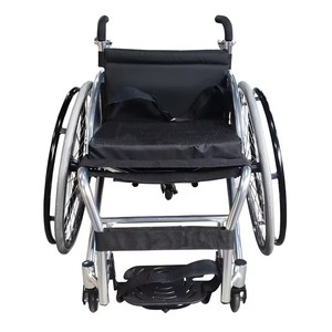 Fauteuil roulant manuel léger en aluminium certifié CE pour le sport, la course et les personnes handicapées, avec système de fixation rapide - Product Image 3