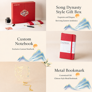 Bolígrafo Hero Estilo Dinastía <span class=keywords><strong>Song</strong></span>, Caja de Regalo, Cuaderno Creativo y Cultural, Logotipo Personalizable, Bolígrafo de Firma para Oficina y Negocios - Product Image 3