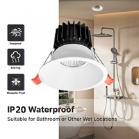 Led Down light 12w saa ce Cob Open Hole Embedded High Color Rendering Spotlight Home Living Room home lamp Dimmable Spot Light