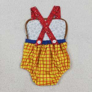 RTS 4th of July Western Cows Cartoon Nuevo Pelele Burbuja Unisex para Bebés Niñas y Niños Pequeños, Ropa Casual para Recién Nacidos - Product Image 2