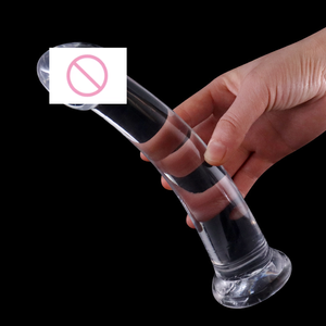 Прозрачный анальный стимулятор на присоске для мужчин и женщин, анальный расширитель, секс-игрушка для геев, реалистичный дилдо - Product Image 2