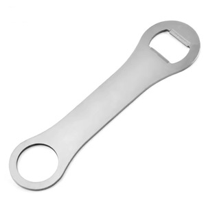 Abridor de Botellas de Acero Inoxidable Yangjiang, Diseño Plano de 18.8x4.8cm para Botellas de Cerveza, Herramienta de Cocina - Product Image 2