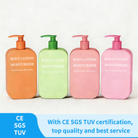 Bouteille pompe en plastique HDPE mat vide de 420 ml pour shampoing, gel douche et emballage cosmétique