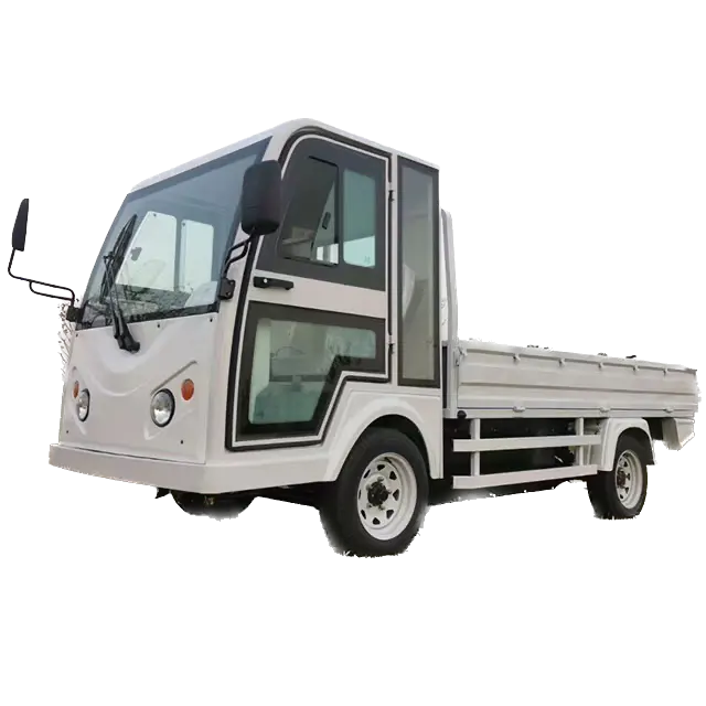 شاحنة كهربية عربة شحن 72V AC نظام بطارية ليثيوم 1000 كجم تحميل قدرة الكهربائية pickupmini البضائع شاحنة