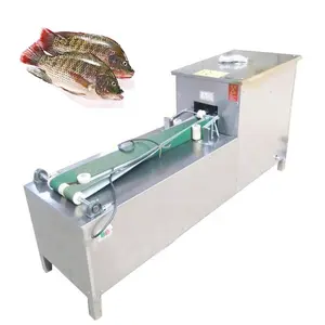 Máquina de limpieza de procesamiento de pescado, tilapia pequeña de alta calidad, para matar escamas de pescado