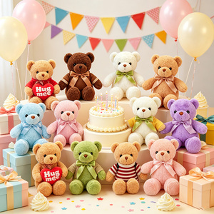 Osito de Peluche Surtido con Ropa, Lindo Muñeco de Peluche con Múltiples Atuendos, Regalo para Niños, Cumpleaños, Juguete de Peluche - Product Image 3