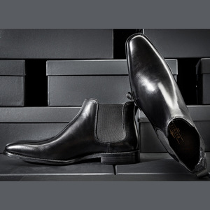 Zapatos de hombre de alta calidad, zapatos formales de lujo para fiestas de negocios, zapatos de hombre de cuero genuino con diseño de patchwork. - Product Image 6