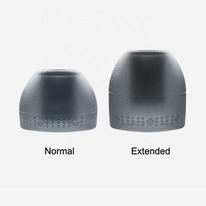 Embouts d'oreille étendus pour écouteurs Sony MDR-XB510AS MDR-XB50BS MDR-AS600BT <span class=keywords><strong>WF</strong></span>-<span class=keywords><strong>1000XM3</strong></span> WI-1000XM2, embouts d'oreille en silicone, housse pour embouts d'oreille - Product Image 2