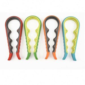 Kit d'ouvre-boîtes et d'ouvre-bouteilles multifonction réglable et coloré en plastique pour bocaux et couvercles - Product Image 4