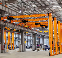 Grúa Semi Goliath de Viga Única Eléctrica con Control Remoto y Certificación CE