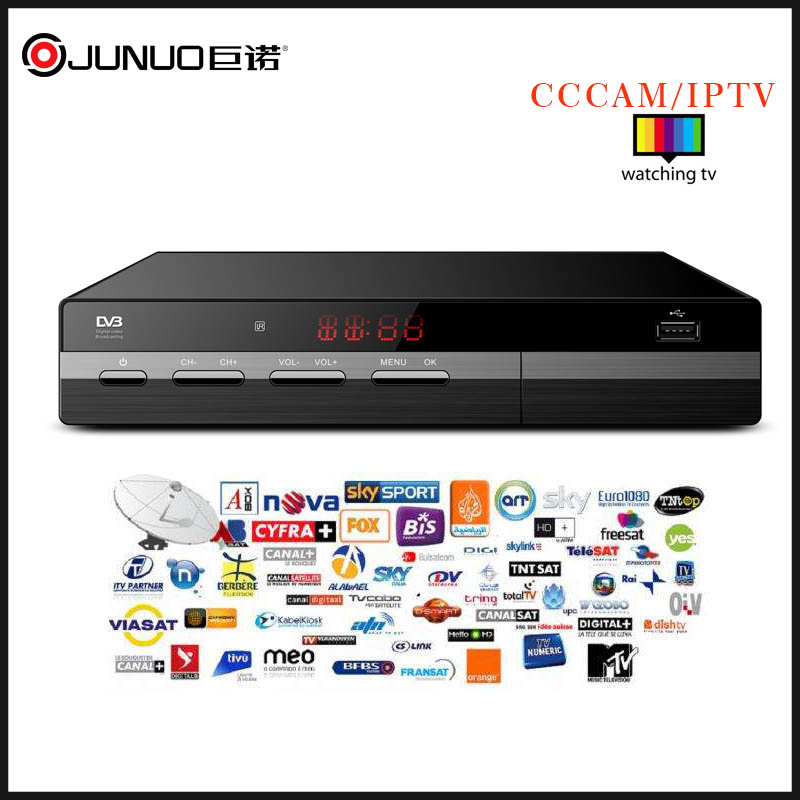 Best-seller Sunplus chipset dvb-s2 hd récepteur satellite pour le pakistan avec powervu wifi cccam