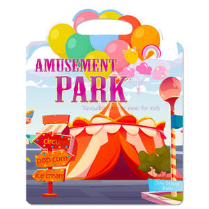 Livre d'autocollants en papier 3D réutilisable pour enfants - Conception imperméable, décoration de vacances, cadeau pour garçons et filles - Product Image 2