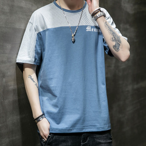 2020 camiseta de oem personalizados de dos tonos t camisa muchos <span class=keywords><strong>color</strong></span> tira de poliéster t camisa de calle - Product Image 4