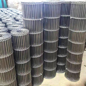 Tùy chỉnh trọng lượng nhẹ SS 304 thép không gỉ kim loại thang lưới băng tải cho các nhà máy thực phẩm lò nướng - Product Image 3