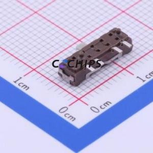SSSS212301 Slide Switch SMD Switch Single Pole Three Throw Rectangle Pin Header SMD Tab 5.5mm - Product Image 2
