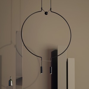 Modern Arched Chandelier Gold Body E27 Led Light Single Head Design For Home Lighting - Product Image 4