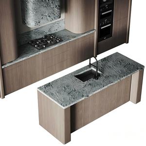 Muebles <span class=keywords><strong>de</strong></span> Cocina <span class=keywords><strong>de</strong></span> Alta Gama, Diseño Contemporáneo, Gabinetes <span class=keywords><strong>de</strong></span> Madera con Chapa <span class=keywords><strong>de</strong></span> Madera - Product Image 3