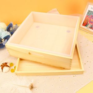 Molde de Silicona Cuadrado de 8000 ml para Jabón con Caja de Madera, Revestimiento de Gran Capacidad para 18 Barras de Jabón, Herramientas para Hacer Jabón Artesanal - Product Image 1
