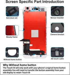 Diykitpl para Reemplazo de Pantalla LCD de <span class=keywords><strong>IPHONE</strong></span> <span class=keywords><strong>SE</strong></span> <span class=keywords><strong>2020</strong></span> y 8 Plus, 47/55 Pulgadas - Product Image 3