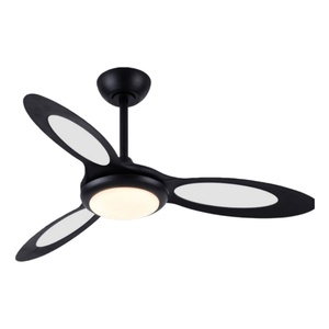 Décoration intérieure de style moderne avec ventilateur de plafond à 3 pales en ABS à télécommande et éclairage LED - Product Image 1