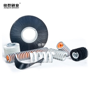 Rodillo de Cepillo Espiral Industrial |   Cepillo de rodillo de bobinado exterior para equipo mecánico de tamizado de polvo |   Proveedor de la lista Fortune 500 - Product Image 3