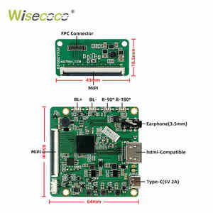 Wisecoco Mipi Instelbare Helderheid 2880*1440 Amoled Display Module Landschap Standaard 6 Inch 2K Flexibel Amoled Scherm - Product Image 6