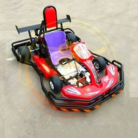 Karts de course à essence commerciaux économiques pour adultes, karts à pédales pour adultes à vendre