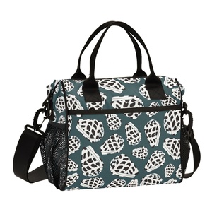 New Arrivals Aloha Hawaiian Portable Leak Proof Nylon Full Print Custom Insulated Tote Cooler Bag Thermal Lunch Bag for Adult - Product Image 1