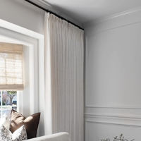 Échantillons de rideaux en lin sur mesure, rideaux occultants de luxe pour salon et chambre, avec dimensions personnalisées