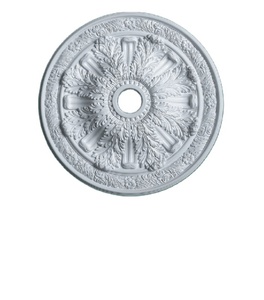 Nouveaux rosettes en polyuréthane (PU) médaillons de <span class=keywords><strong>plafond</strong></span> en mousse carreaux décoratifs intérieurs imperméables pour une utilisation en hôtel - Product Image 1