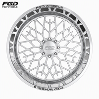 Jantes forgées FGD 20 22 24 pouces, style H profond, 8x6.5 8x180 8x170, en alliage forgé pour camion pleine grandeur F-350