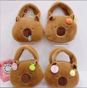กระเป๋าเป้ตุ๊กตาคาปิบาร่า PLAYMAX Zai Zai Bear น่ารัก การ์ตูนนักเรียนหญิงตัวเล็ก รักษาสิ่งแวดล้อม สดใส หวาน น่ารัก - Product Image 5
