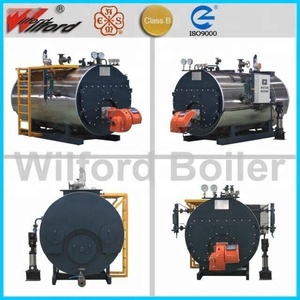 Caldaia a vapore orizzontale WILFORD a gas combustibile a condensazione totale e a basse emissioni di <span class=keywords><strong>NOx</strong></span>, WNS a tre passaggi con fondello a bagno d'acqua, 92% di efficienza - Product Image 6